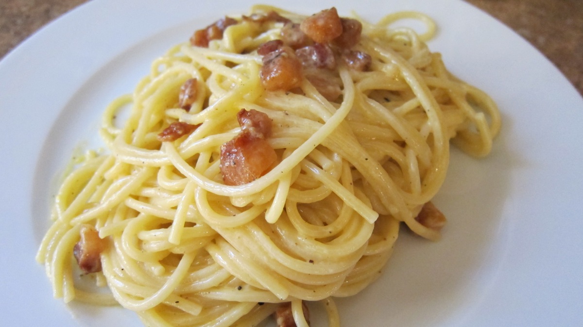 Authentic Pasta Carbonara | cookingitaliancomfortfood